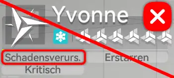Yvonne: Schadensverurs.-Trait rot markiert und durchgestrichen, verboten.